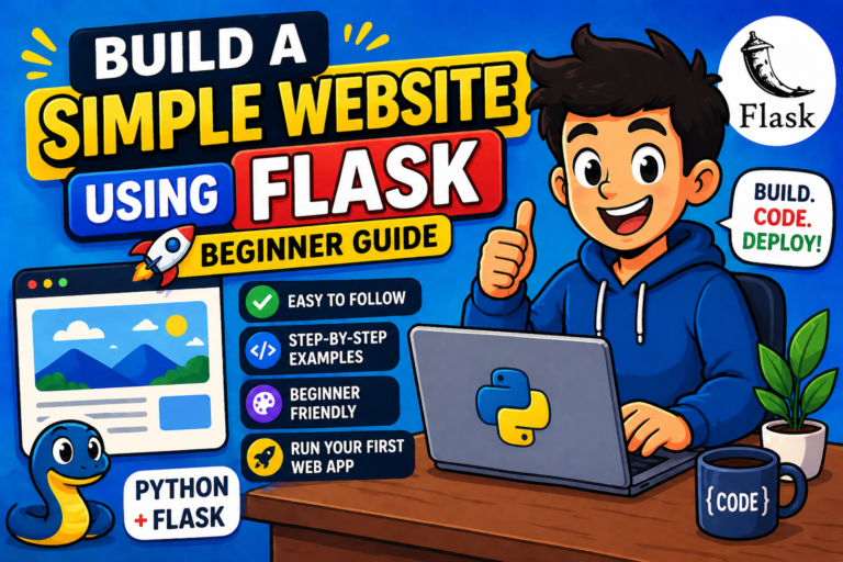 Build a Simple Website Using Flask: The Complete Beginner’s Guide (2026)