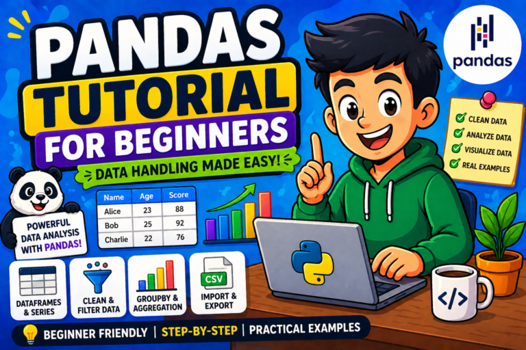 Pandas Tutorial for Beginners: The Complete Guide to Data Handling with Python (2026)