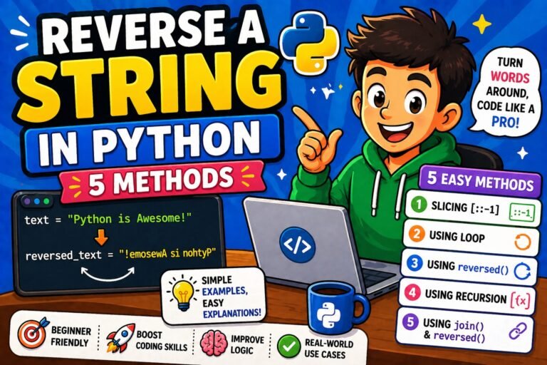 Reverse a string