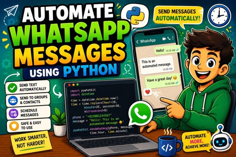 Automate WhatsApp messages with Python
