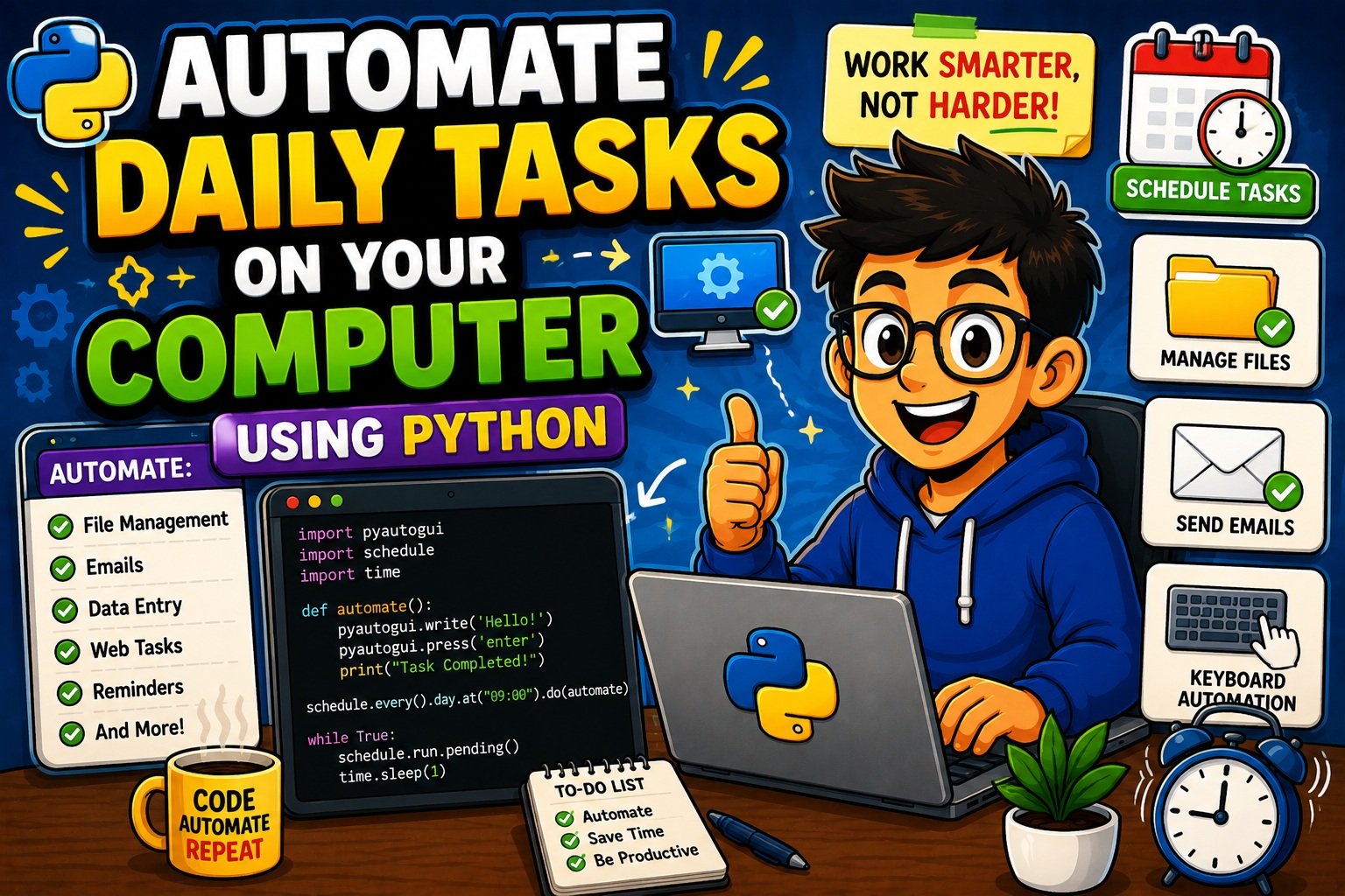 Automate daily tasks with Python