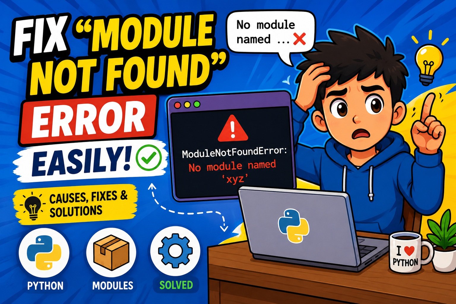 Fixing module not found error easily