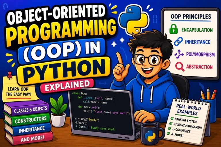 Learn OOP in Python explained
