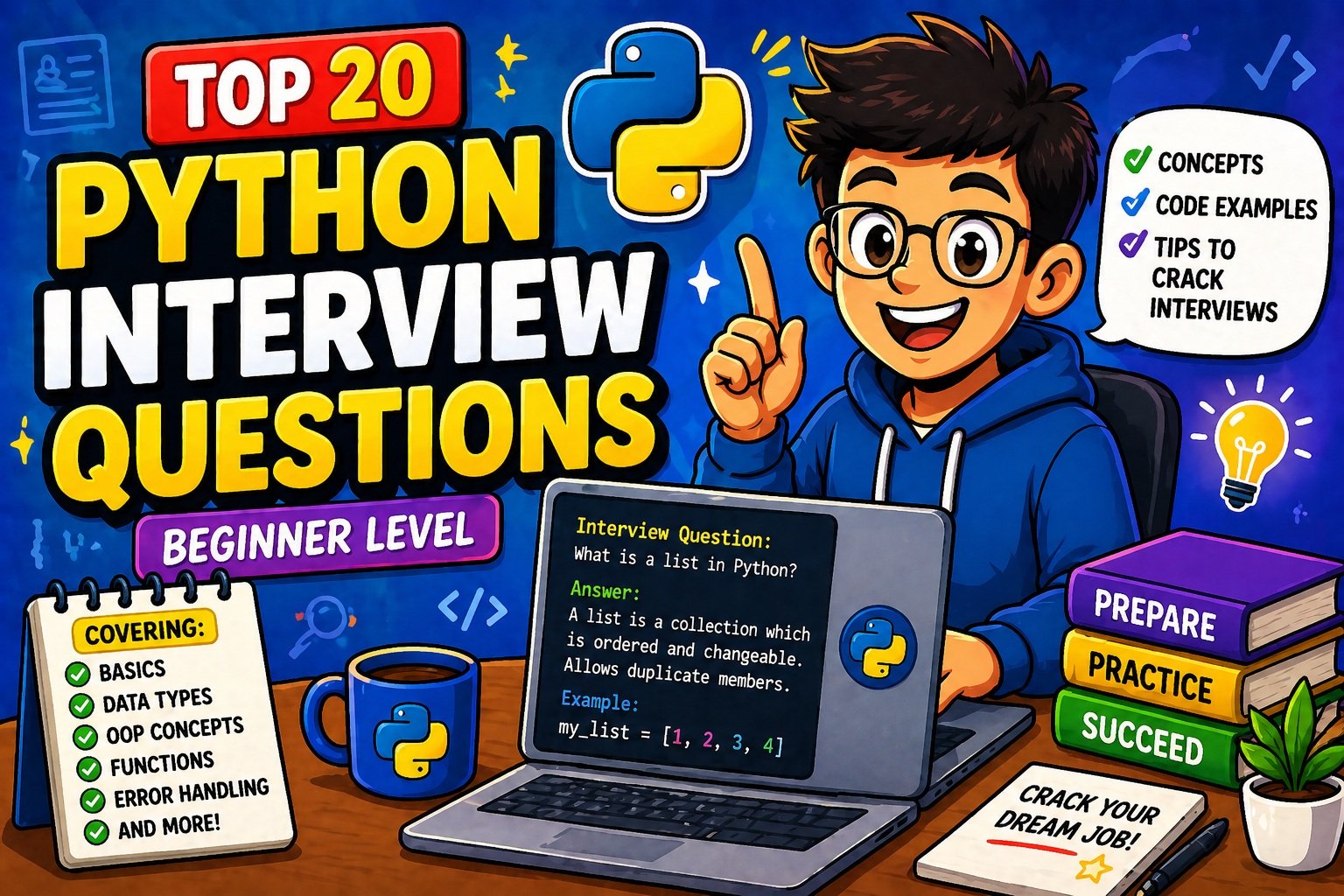 Python interview tips and tricks