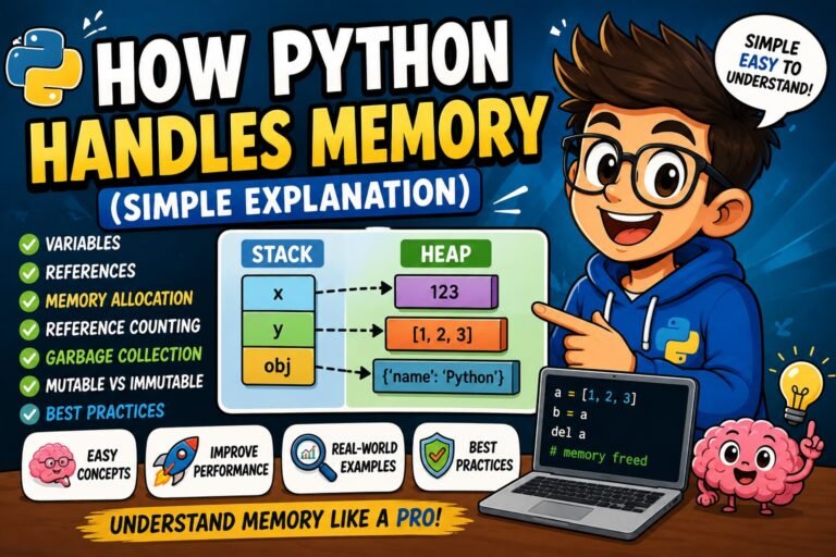 How Python handles memory explained