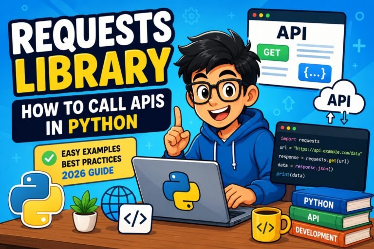 Python API requests tutorial thumbnail